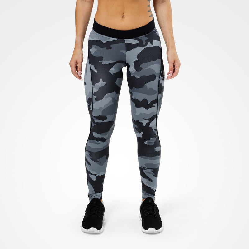 Better Bodies Camo Long Tights - Grey Camo