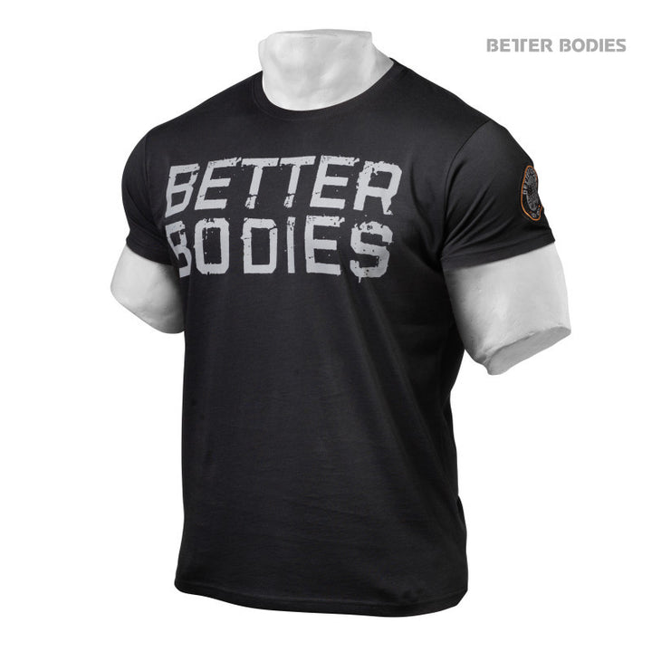 Better Bodies Basic Logo Tee - Black