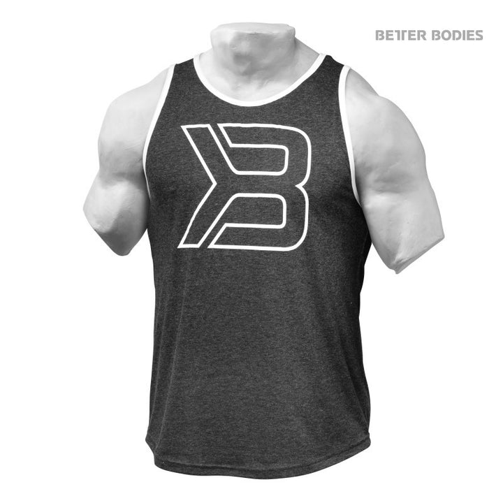 Better Bodies Jersey Tank - Anthracite