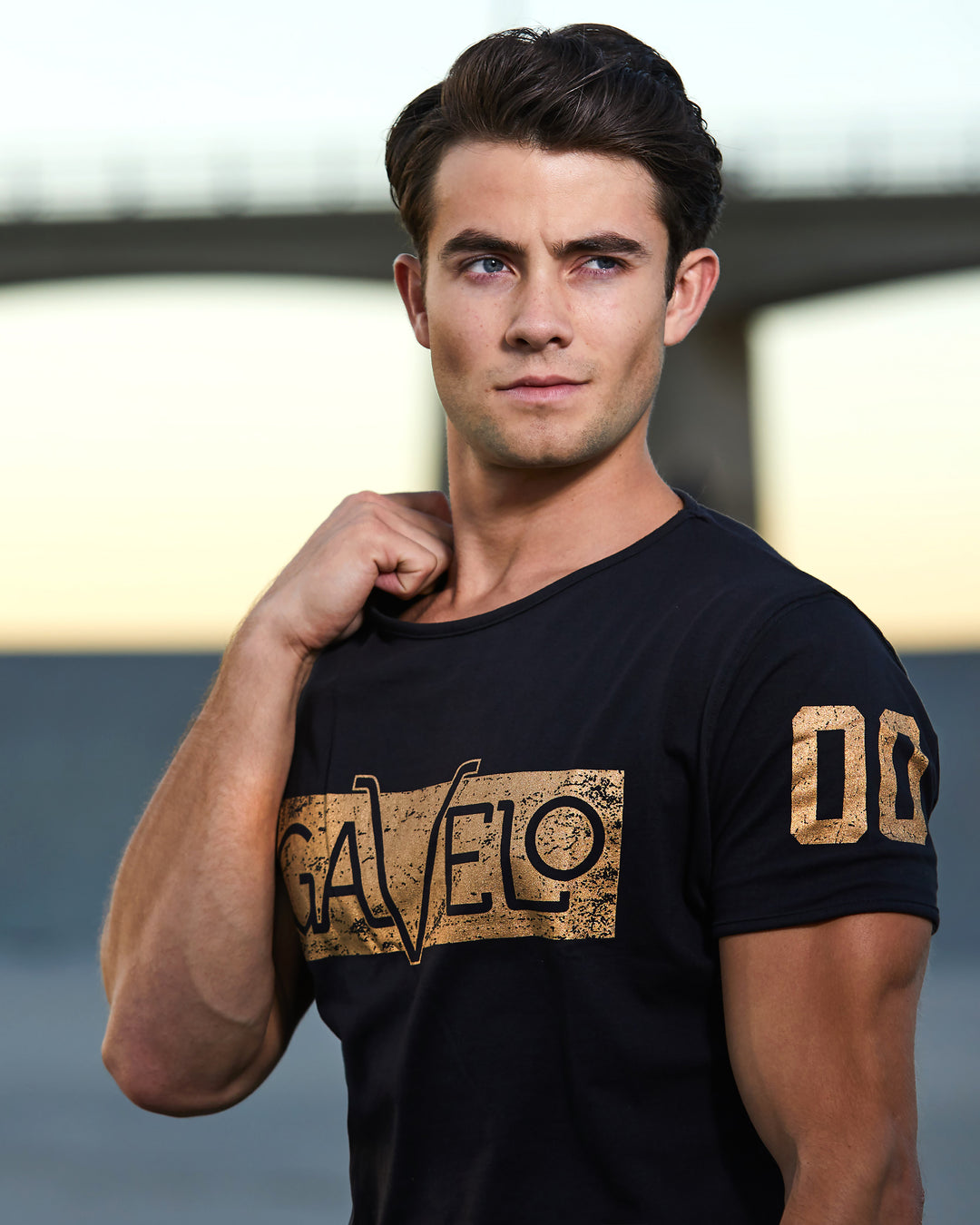 Gavelo Sports Tee - Black