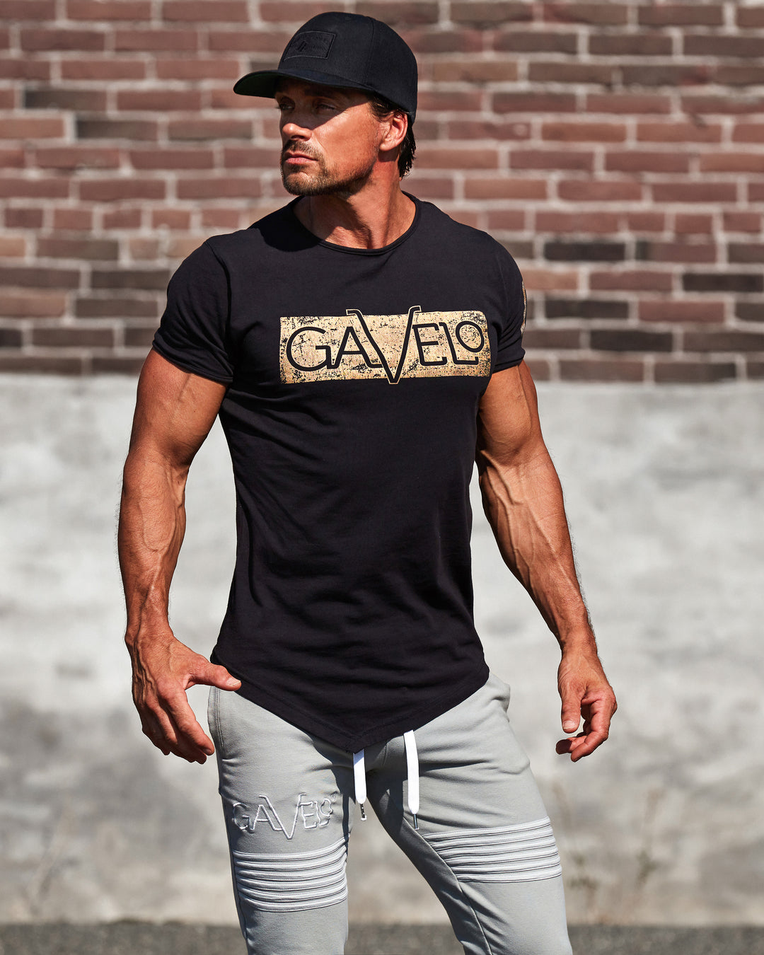 Gavelo Sports Tee - Black