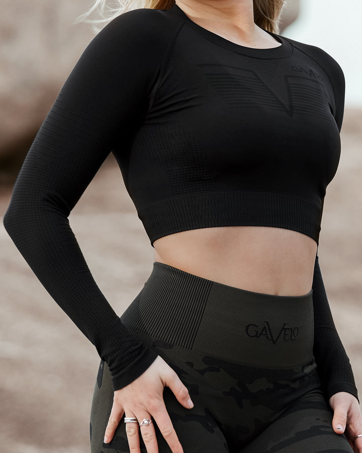 Gavelo Seamless Crop Top