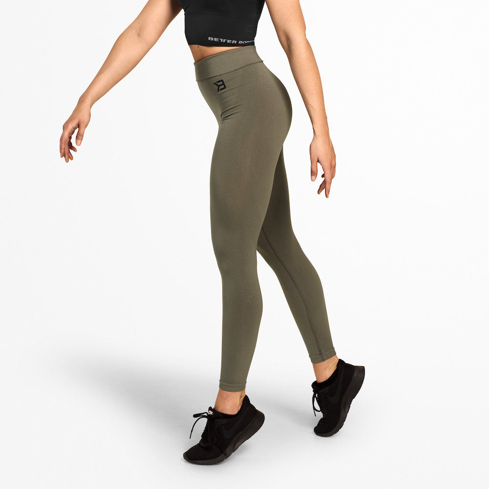 Better Bodies Rockaway Leggings - Washed Green