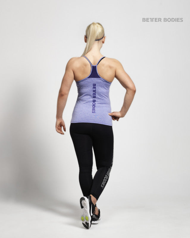 Better Bodies Performance Top - Purple Melange