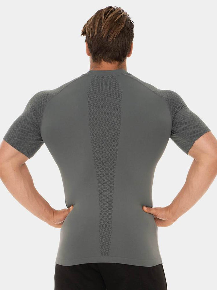 Ryderwear Geo Seamless T-Shirt - Steel