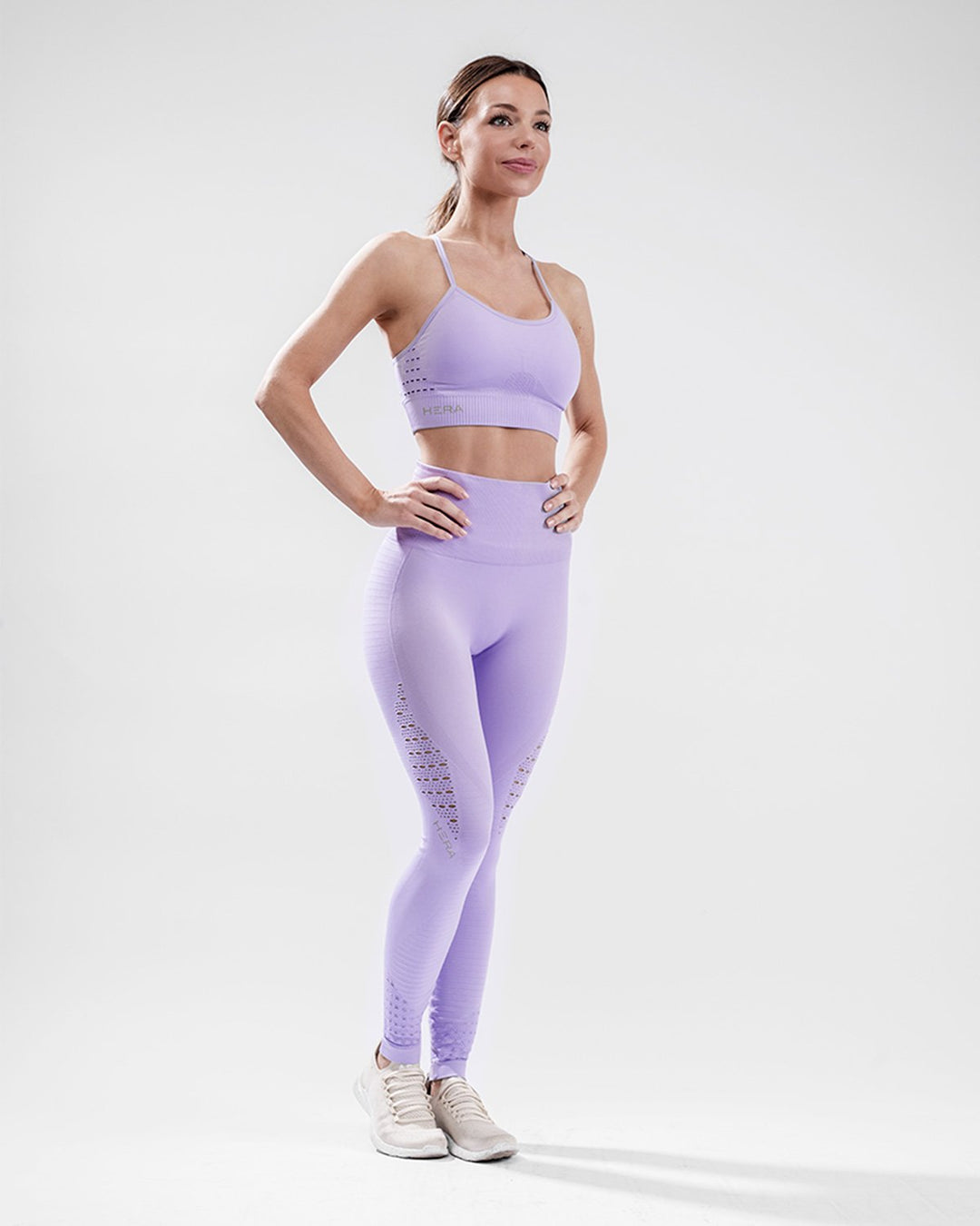 HERA x HERO XO Seamless Sports Bra - Purple