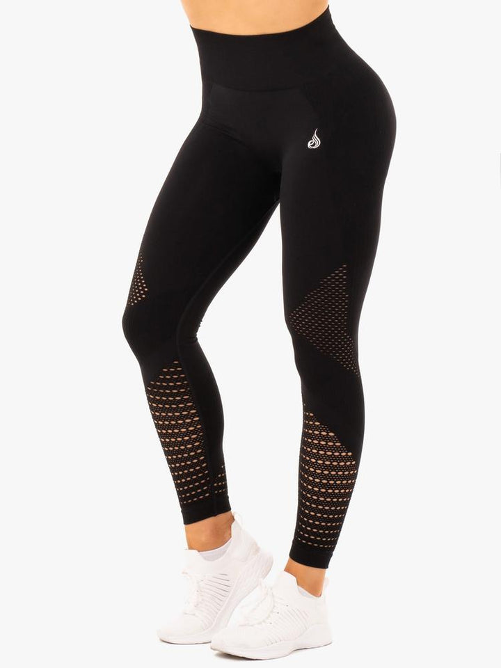 Ryderwear Electra Seamless Leggings - Black