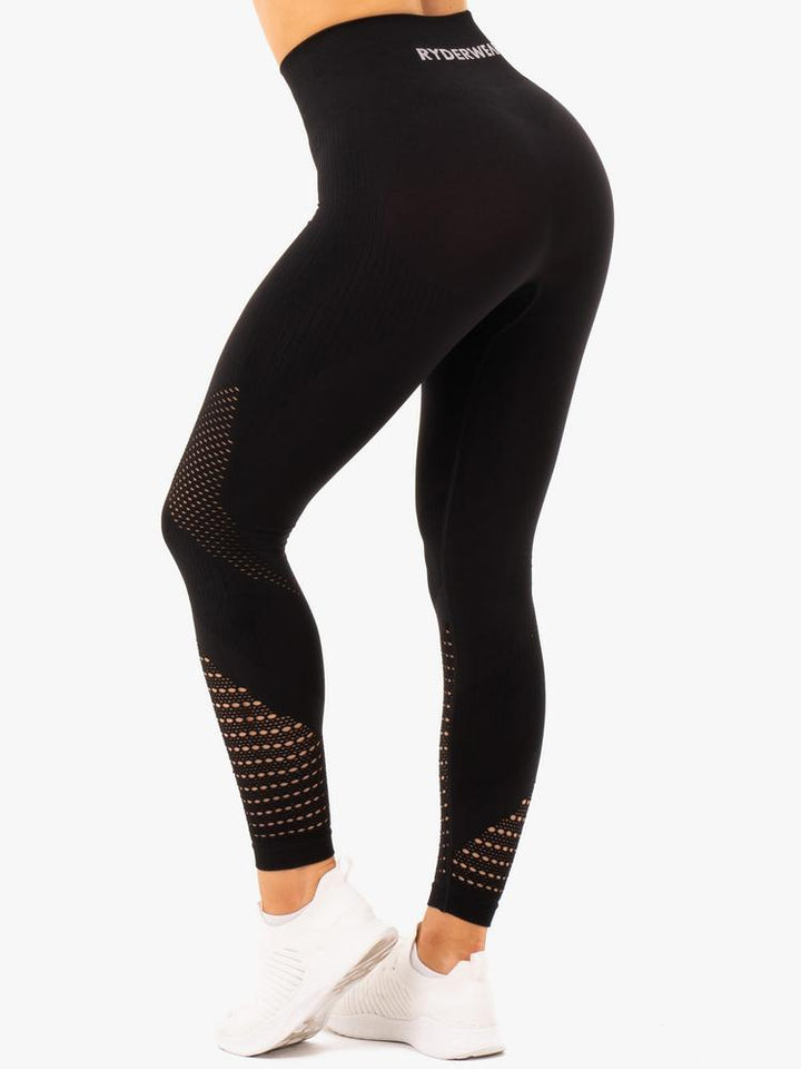 Ryderwear Electra Seamless Leggings - Black