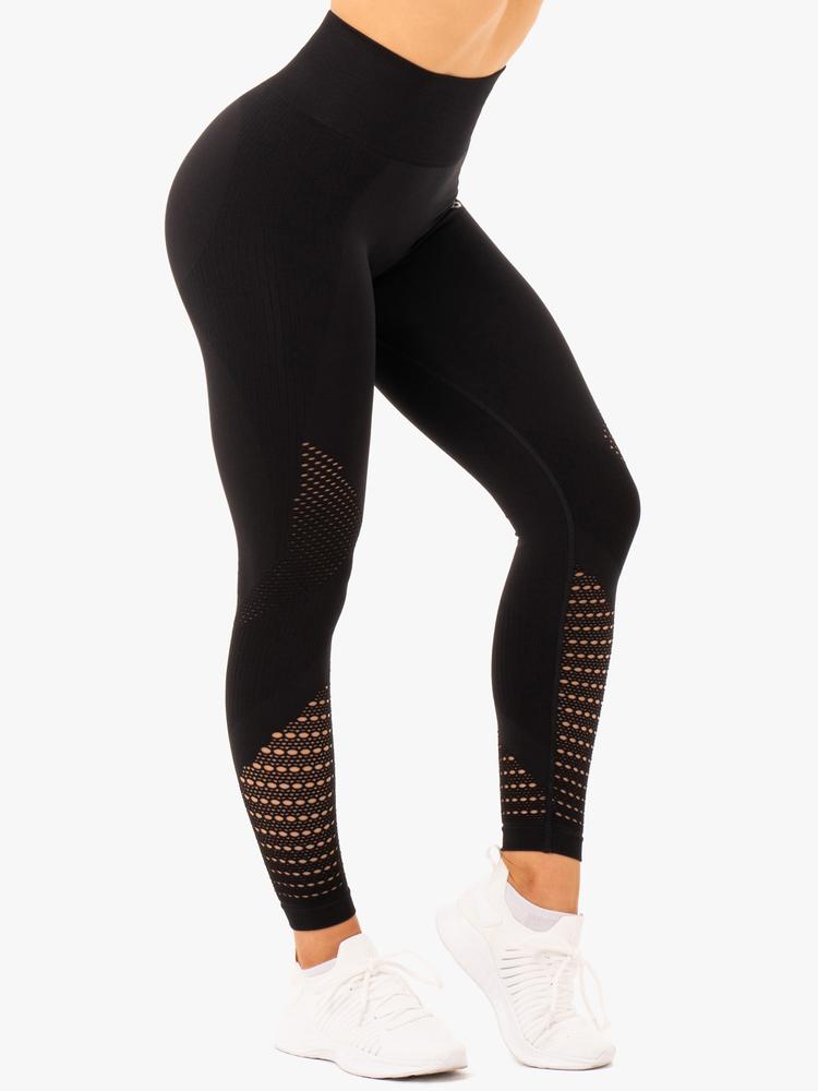 Ryderwear Electra Seamless Leggings - Black