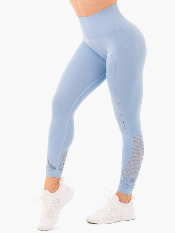 Ryderwear Seamless Staples Leggings - Denim Blue Marl