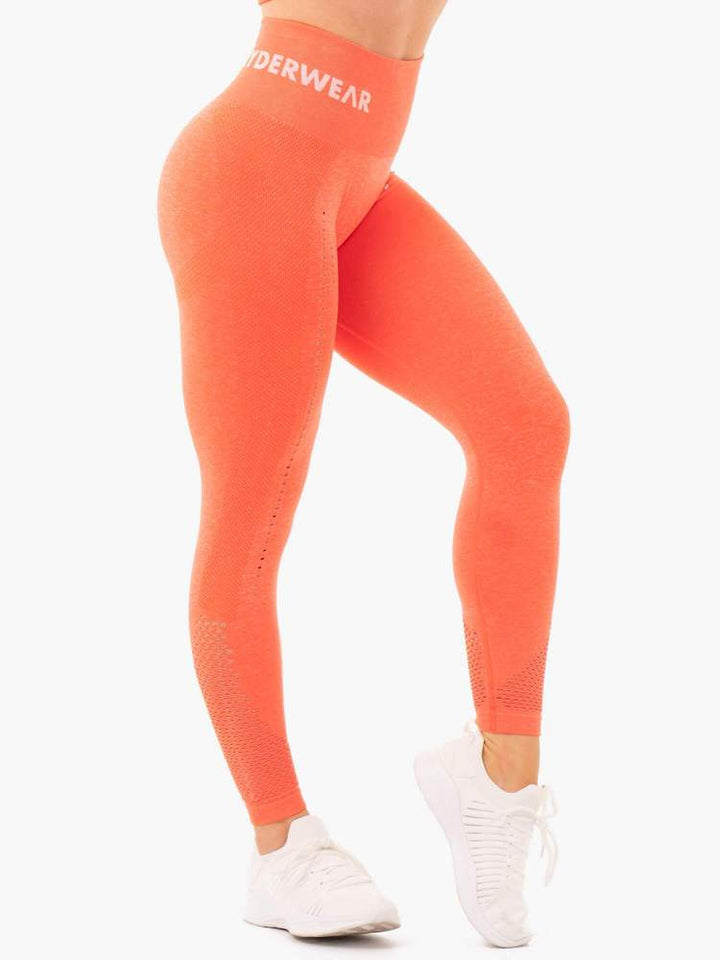 Ryderwear Seamless Staples Leggings - Orange Marl