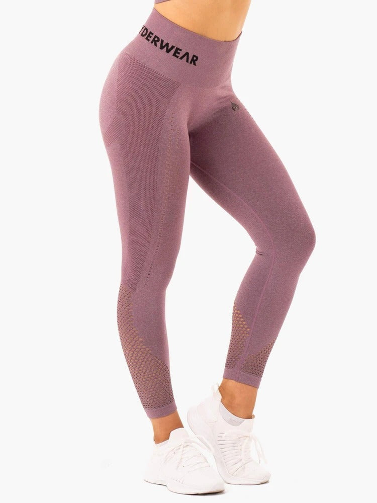 Ryderwear Seamless Staples Leggings - Purple Marl