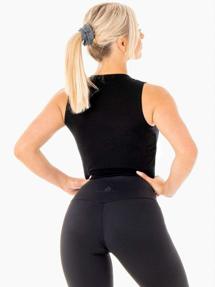 Ryderwear Motion Crop Top - Black