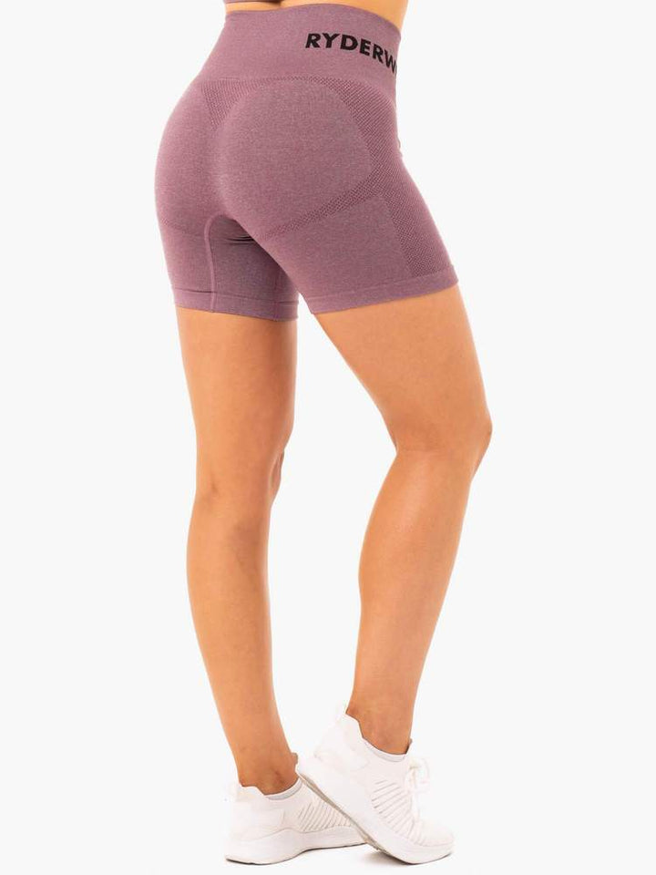 Ryderwear Seamless Staples Shorts - Purple Marl